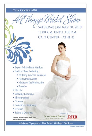 All Things Bridal Show | Athens Texas