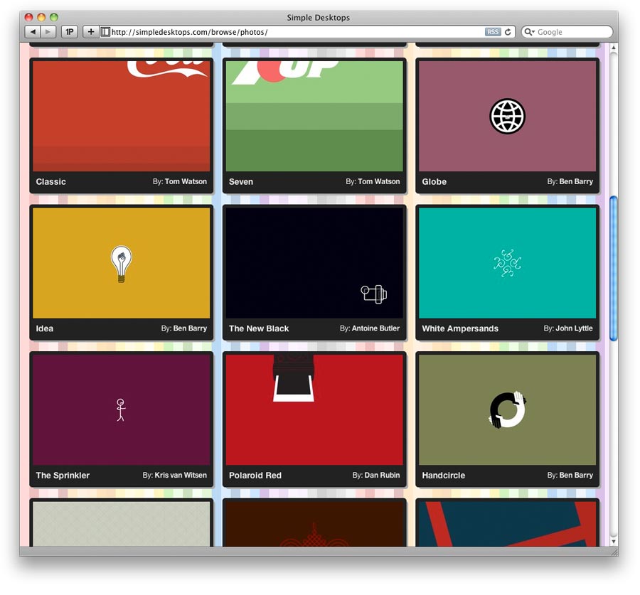 Simple Desktops