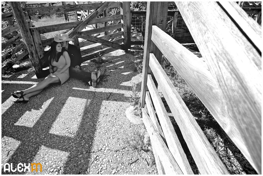 Engaged People Hanging Out at the Stockayrds, Longview, & Tyler