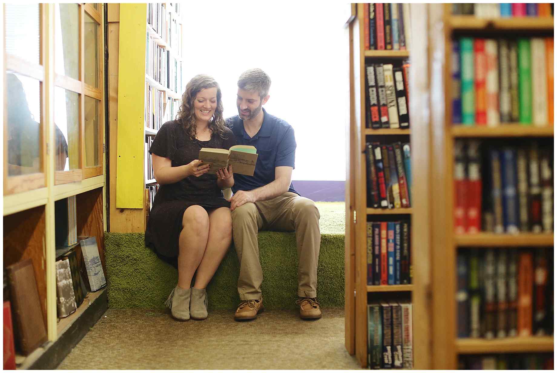 denton-bookstore-engagement-photography-005