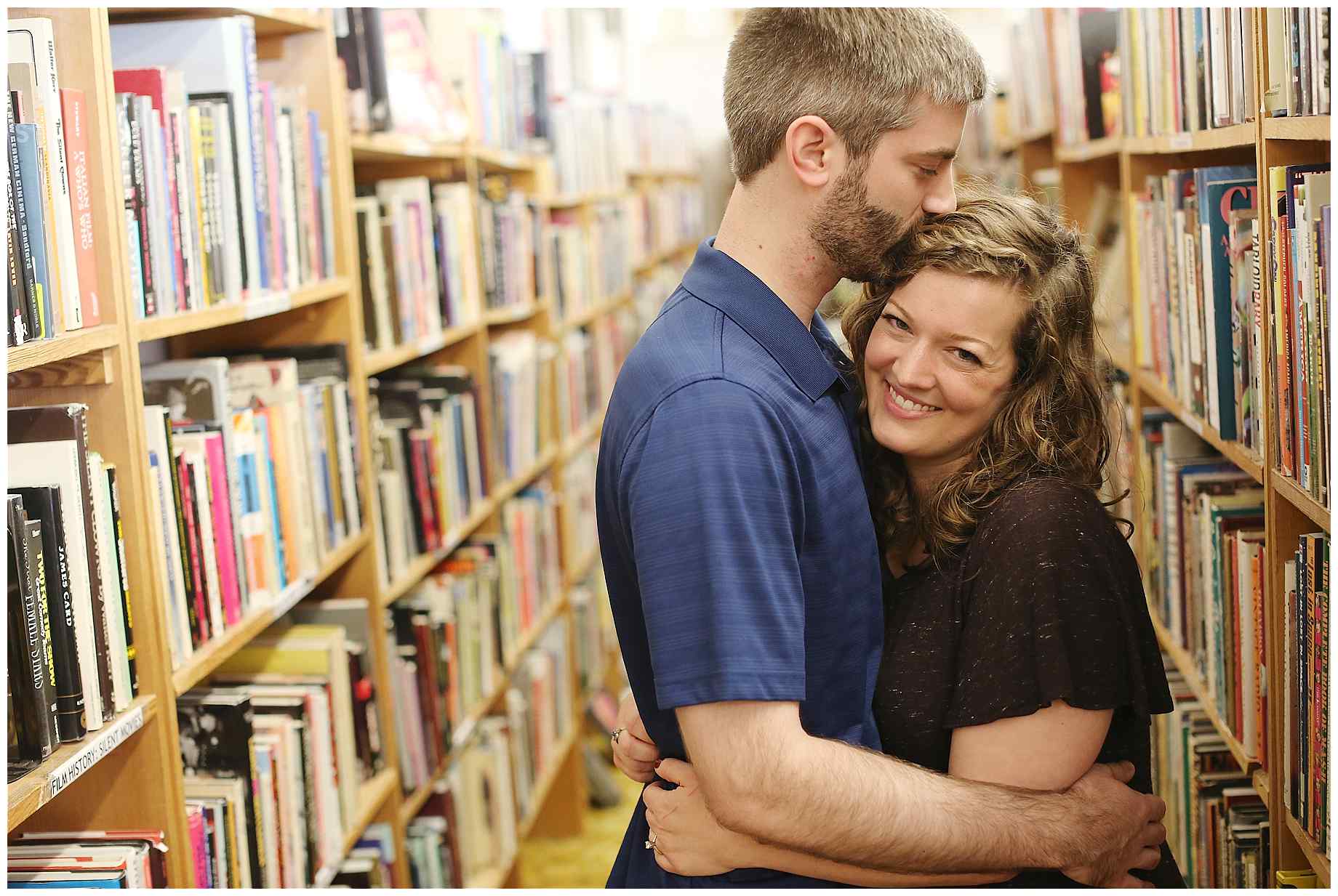 denton-bookstore-engagement-photography-007