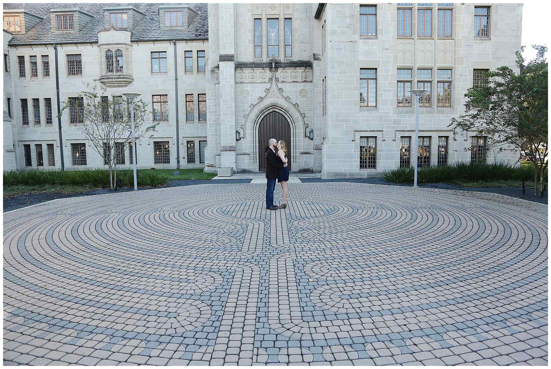 Cullen Sculpture Garden Engagement Photo Alexm Photography