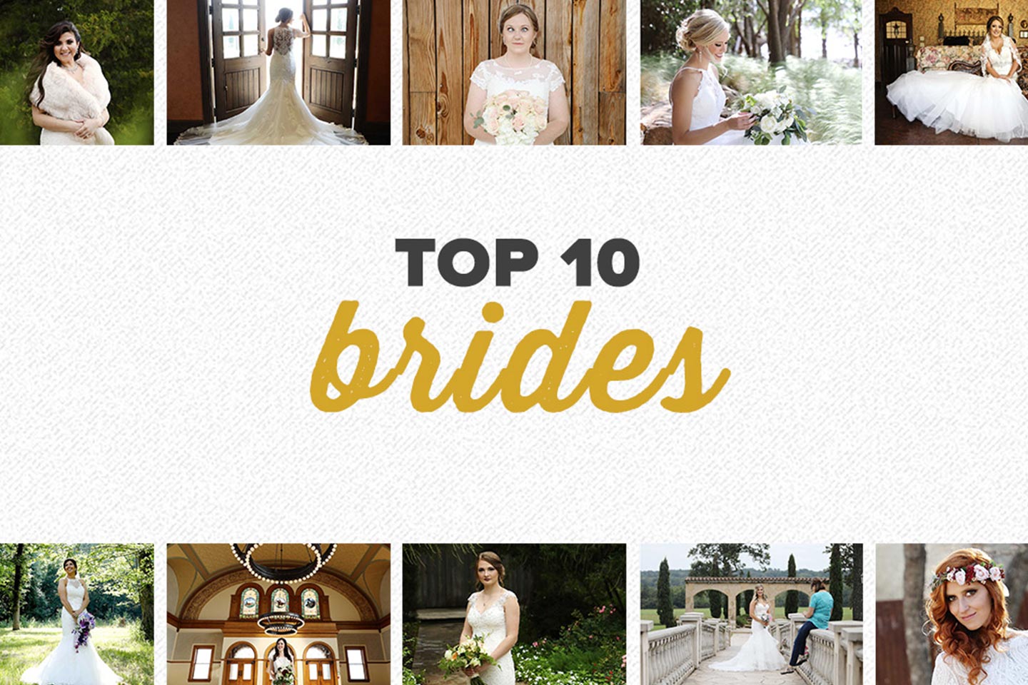 top 10 2018 | bridal photos